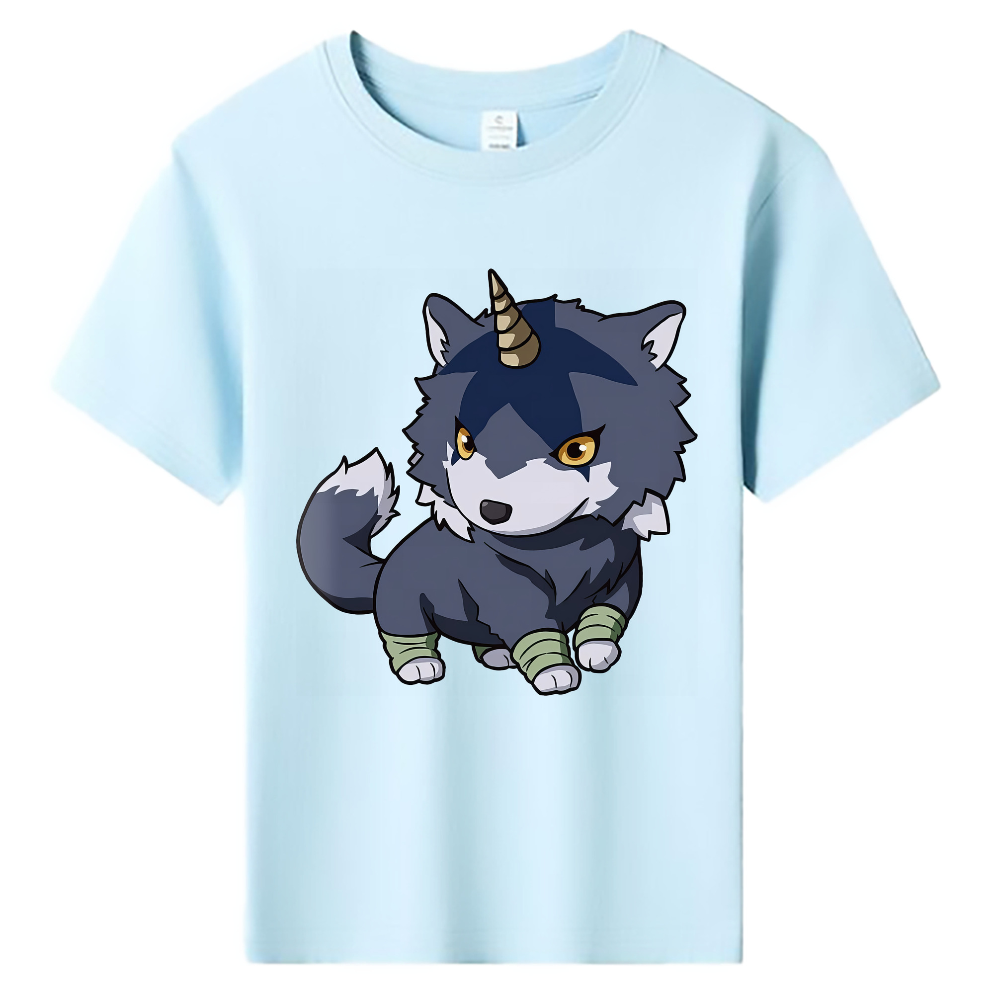 （画像用） 転スラ Regarding Reincarnated to Slime 綿100％キッズTシャツ（フロントプリント）